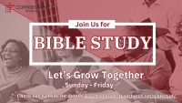 Monday Night - Bible Study